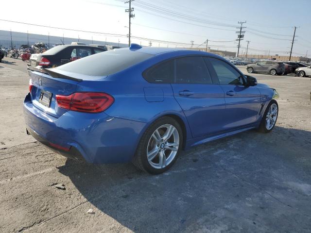 BMW 430I GRAN 2018 blue  gas WBA4J1C52JBG78069 photo #4