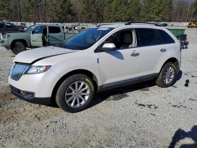 LINCOLN MKX 2011 white  gas 2LMDJ6JK4BBJ33198 photo #1