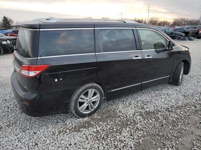 NISSAN QUEST S 2012 black  gas JN8AE2KP8C9045168 photo #4