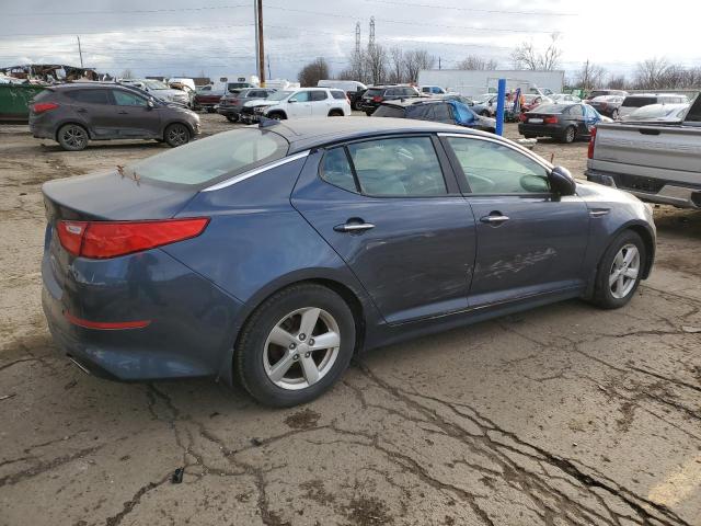 KIA OPTIMA LX 2015 blue sedan 4d gas 5XXGM4A73FG445734 photo #4