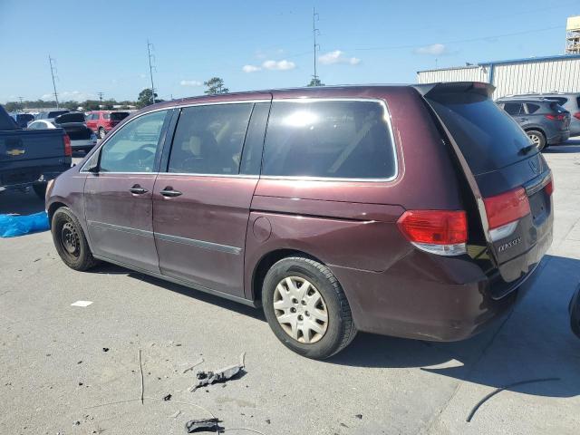 HONDA ODYSSEY LX 2008 purple  gas 5FNRL38208B115667 photo #3