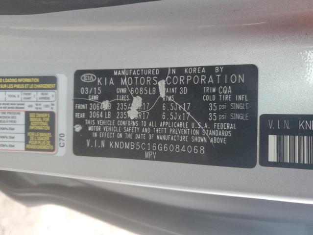 2016 KIA SEDONA LX - KNDMB5C16G6084068