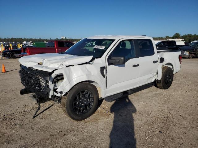 FORD F150 STX 2024 white  gas 1FTEW2KP2RKE14473 photo #1