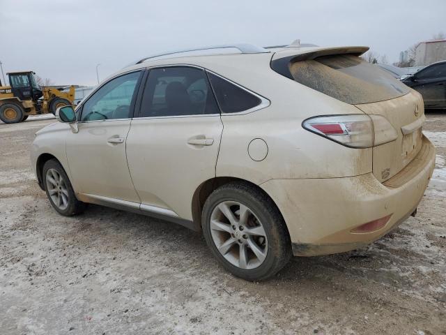 LEXUS RX 350 2012 beige 4dr spor gas 2T2BK1BA7CC142320 photo #3