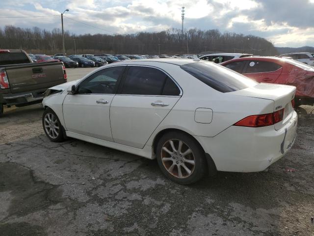 ACURA TSX 2006 white sedan 4d gas JH4CL96916C036459 photo #3