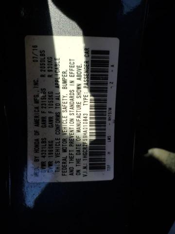 2017 HONDA ACCORD SPO - 1HGCR2F59HA010843