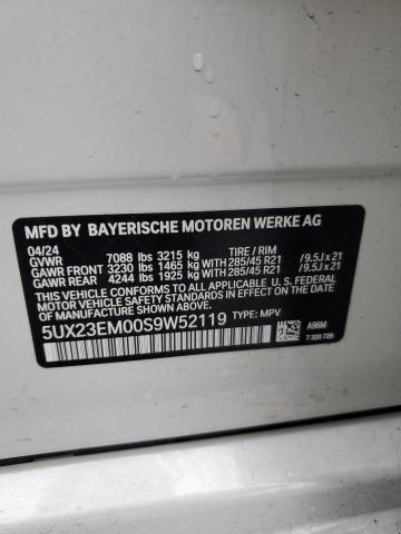 VIN 5UX23EM00S9W52119 2025 BMW X7 no.13