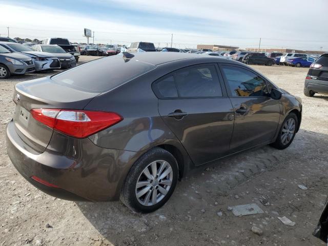 KIA FORTE LX 2014 charcoal sedan 4d gas KNAFX4A63E5218022 photo #4