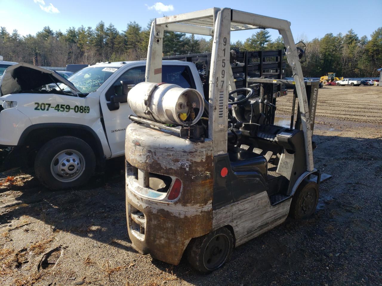 Lot #3028338788 2014 NISSAN FORKLIFT