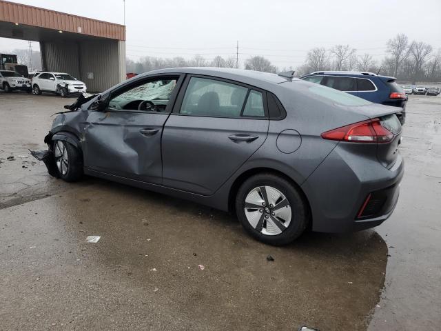 HYUNDAI IONIQ BLUE 2018 gray  hybrid engine KMHC65LC7JU076013 photo #3