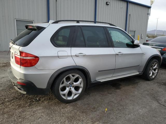 BMW X5 4.8I 2008 silver 4dr spor gas 5UXFE83528L098135 photo #4