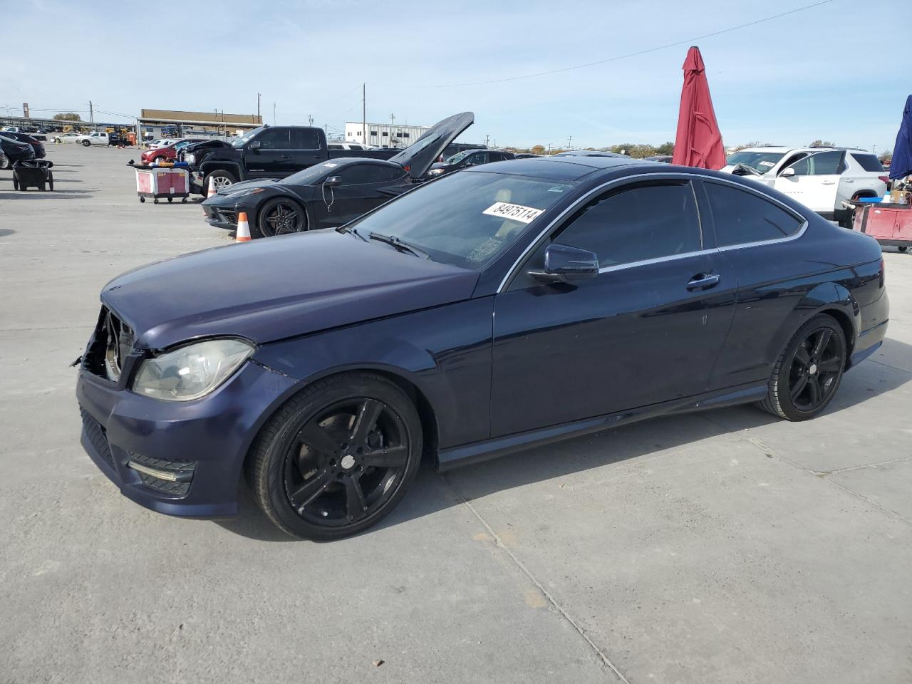 Lot #3037141490 2015 MERCEDES-BENZ C 250