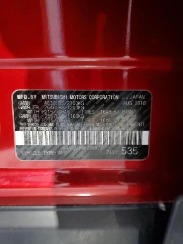 2019 MITSUBISHI ECLIPSE CR - JA4AT3AA5KZ009791