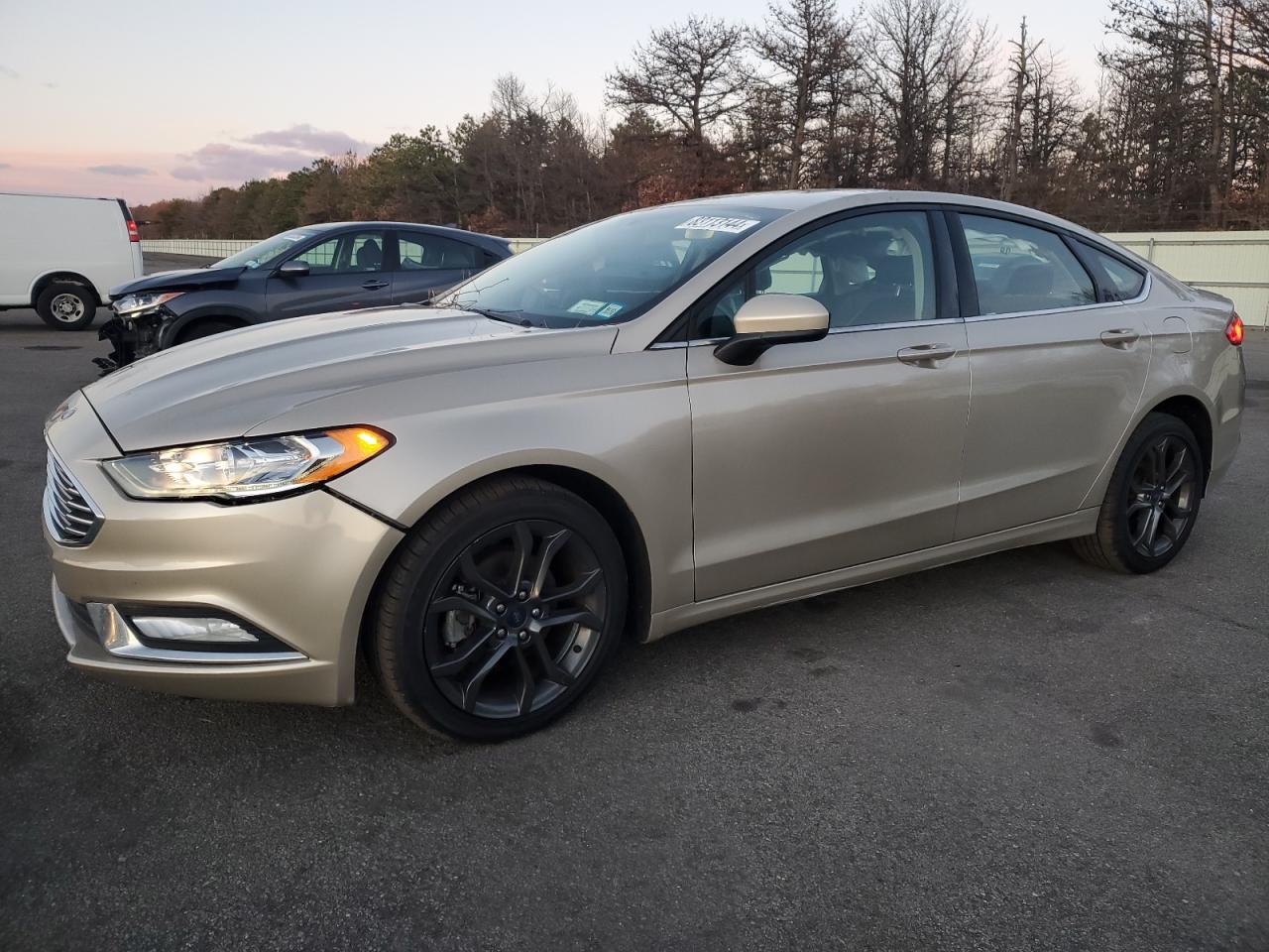 Lot #3034284131 2018 FORD FUSION SE