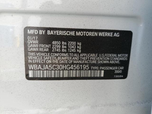 2017 BMW 530 I - WBAJA5C30HG456195