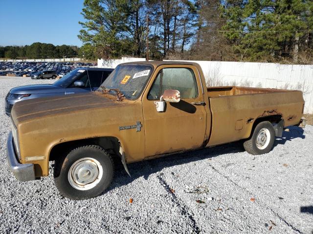 CHEVROLET C10 1985 tan  gas 2GCDC14N8F1126771 photo #1