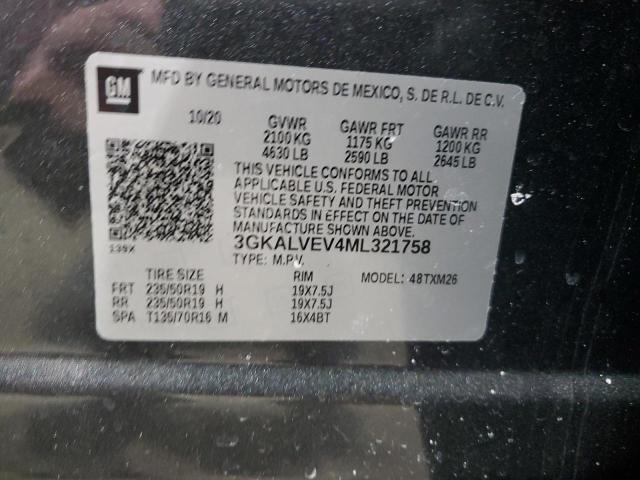 2021 GMC TERRAIN SL - 3GKALVEV4ML321758