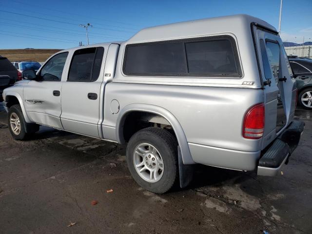 DODGE DAKOTA QUA 2001 silver  gas 1B7GG2AN11S125451 photo #3