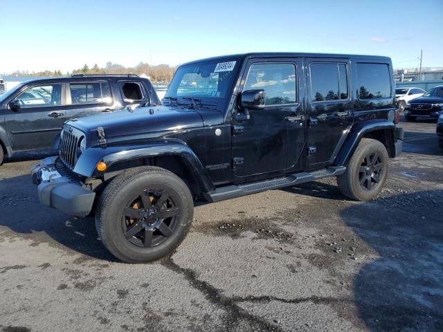 JEEP WRANGLER U 2014 black  flexible fuel 1C4HJWEGXEL257438 photo #1