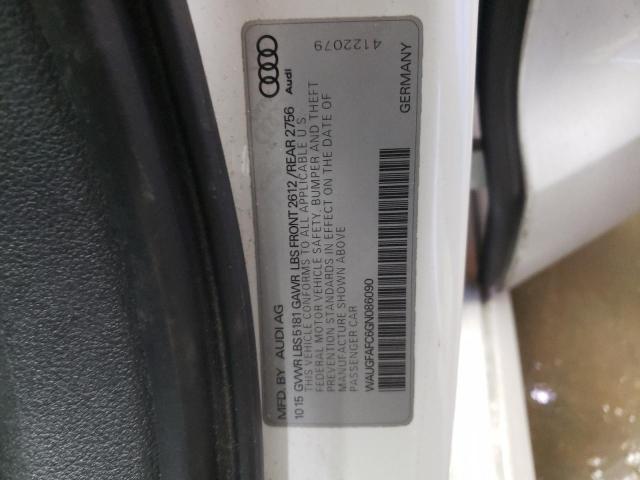2016 AUDI A6 PREMIUM - WAUGFAFC6GN086090