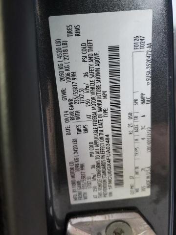 2015 FORD ESCAPE SE - 1FMCU0GX4FUA03484