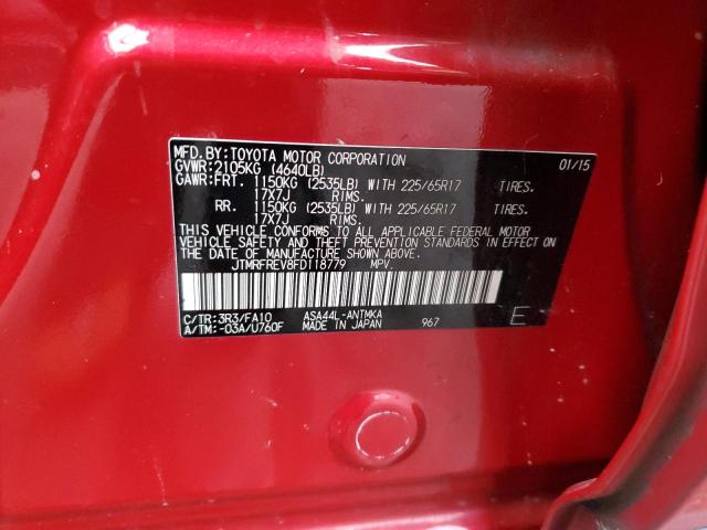2015 TOYOTA RAV4 XLE - JTMRFREV8FD118779