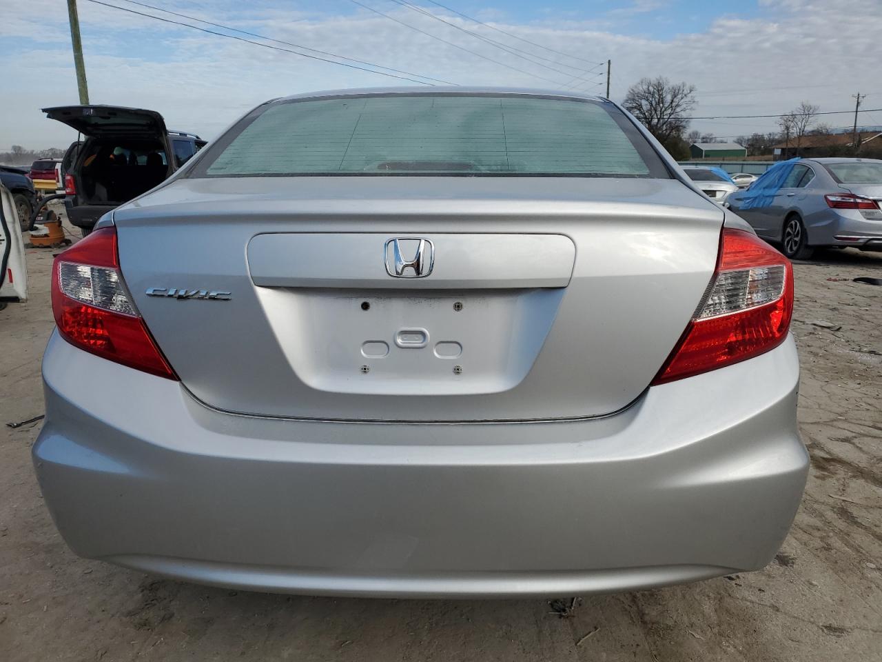 Lot #3036983733 2012 HONDA CIVIC LX