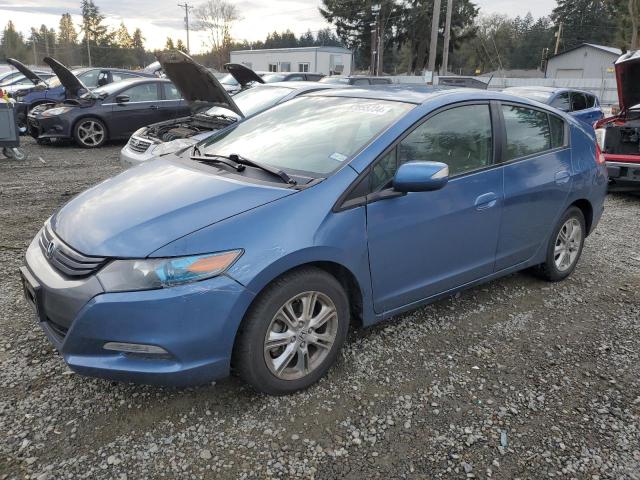 HONDA INSIGHT EX 2010 blue  hybrid engine JHMZE2H7XAS011971 photo #1