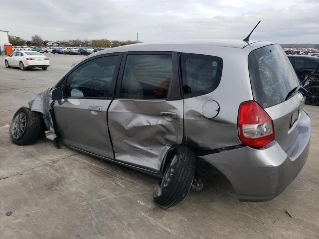 HONDA FIT 2008 silver  gas JHMGD38408S030626 photo #3