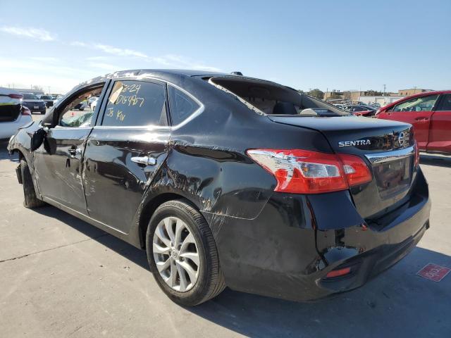 NISSAN SENTRA S 2019 black  gas 3N1AB7AP0KY361176 photo #3