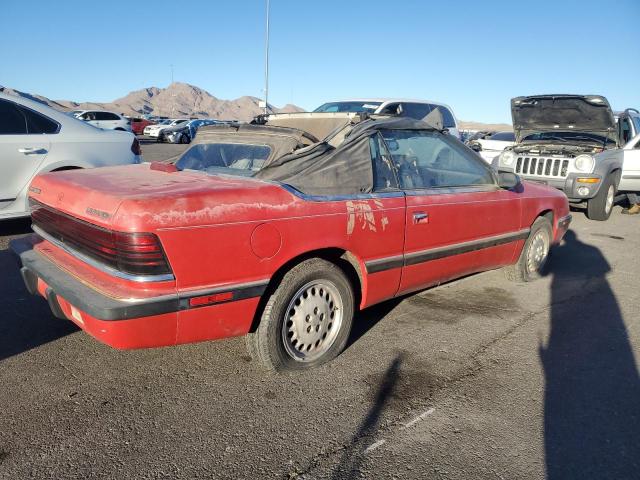 CHRYSLER LEBARON 1989 red  gas 1C3XJ45K0KG251502 photo #4