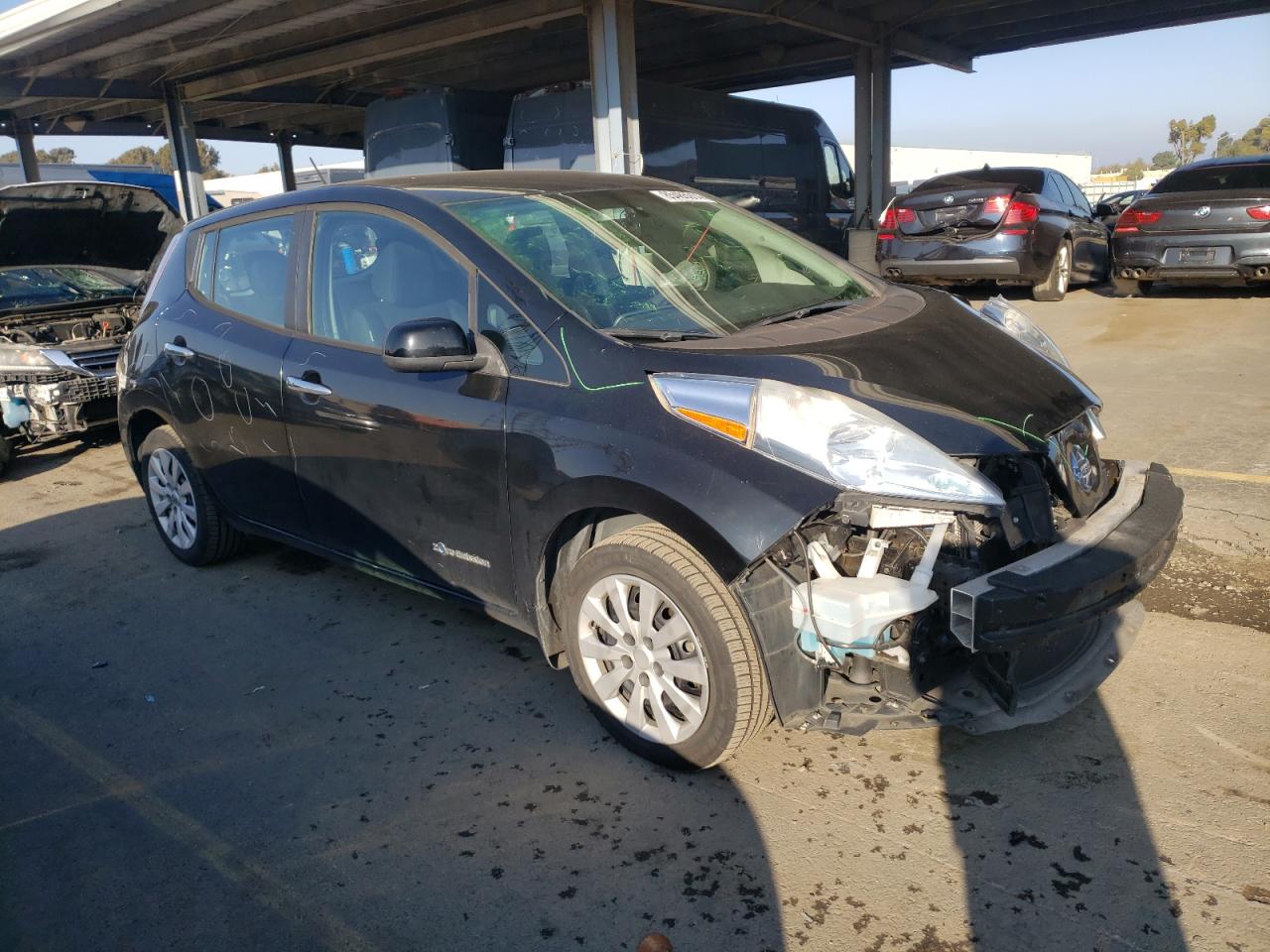 Lot #3030386497 2016 NISSAN LEAF S