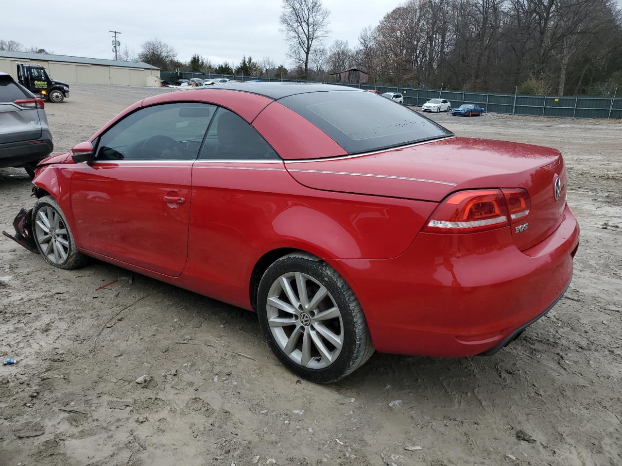 Lot #3037235494 2012 VOLKSWAGEN EOS KOMFOR