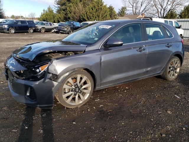 HYUNDAI ELANTRA GT 2018 gray  gas KMHH55LCXJU080131 photo #1