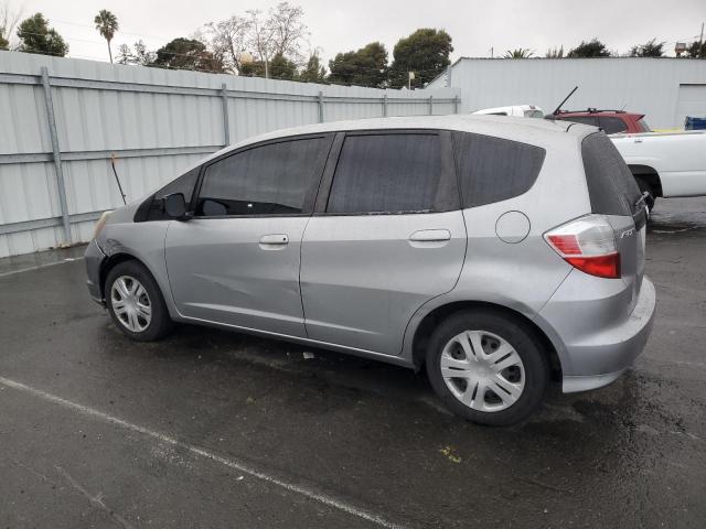 HONDA FIT 2010 silver  gas JHMGE8G20AC020995 photo #3