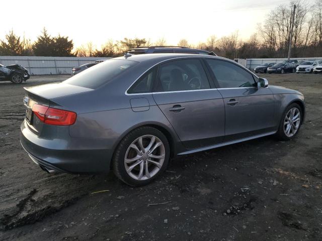 AUDI S4 PREMIUM 2014 gray  gas WAUDGAFL2EA048960 photo #4