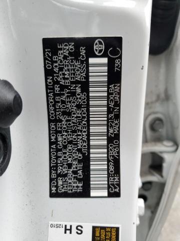 2022 TOYOTA COROLLA LE - JTDEAMDE0NJ041035