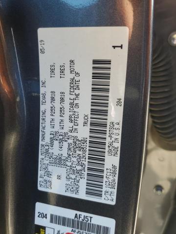 2019 TOYOTA TUNDRA CRE - 5TFDW5F12KX851501