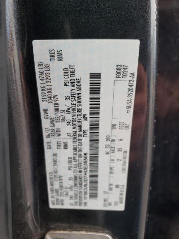 2017 FORD ESCAPE TIT - 1FMCU9JD7HUE35508