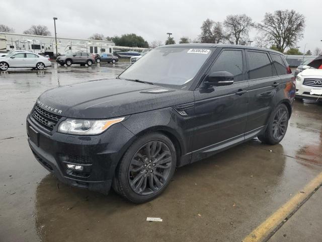 LAND ROVER RANGE ROVE 2017 black  gas SALWR2FV3HA163528 photo #1