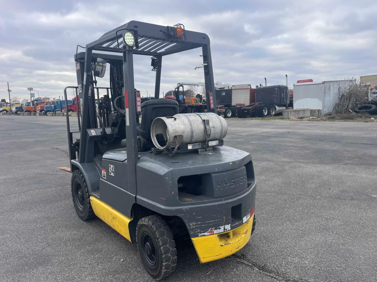 Lot #3033545081 2006 HYST FORKLIFT