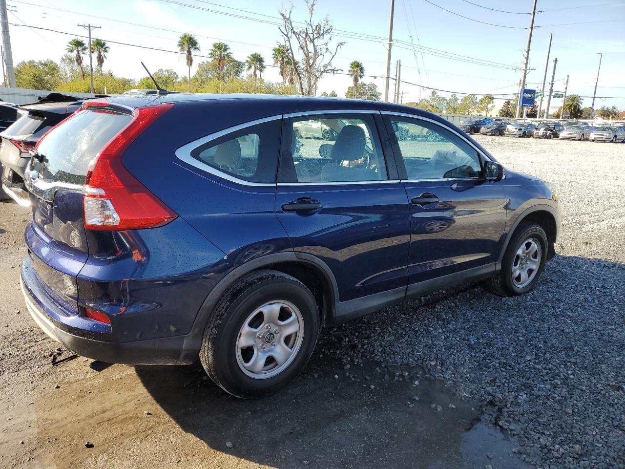 Lot #3028078516 2015 HONDA CR-V LX