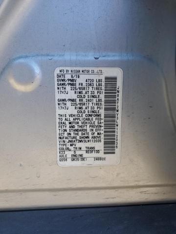 2020 NISSAN ROGUE S - JN8AT2MV3LW112035