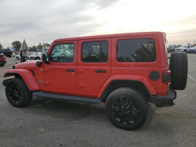 JEEP WRANGLER U 2021 red  hybrid engine 1C4JJXP66MW676668 photo #3