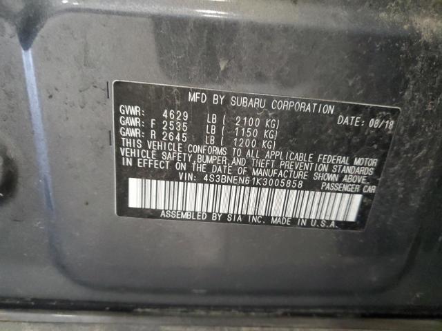 2019 SUBARU LEGACY 3.6 4S3BNEN61K3005858