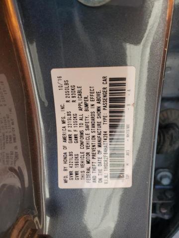 2017 HONDA ACCORD EXL - 1HGCR2F84HA074394