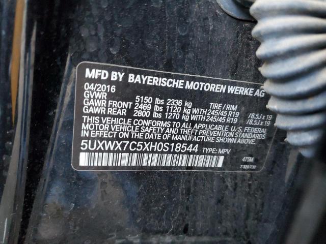 2017 BMW X3 XDRIVE3 - 5UXWX7C5XH0S18544