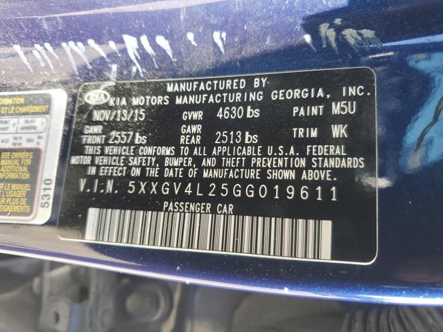 2016 KIA OPTIMA SXL - 5XXGV4L25GG019611