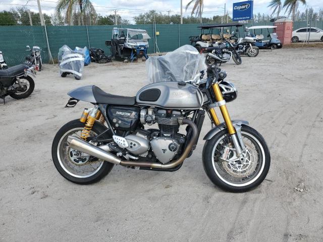 TRIUMPH MOTORCYCLE THRUXTON 1 2016 silver  gas SMTD21HF0GT770333 photo #1