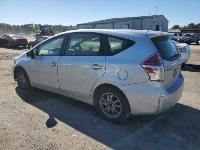 TOYOTA PRIUS V 2015 silver  hybrid engine JTDZN3EU1FJ029550 photo #3